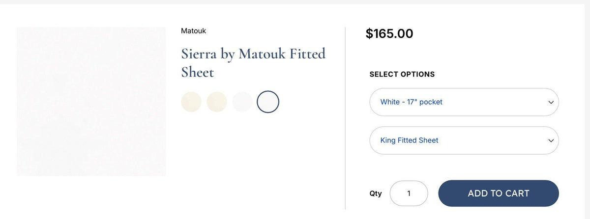 Matouk Essex King Sheet Set/Duvet/2 Xtra Cases/Wht Champagne/MSRP 855.00/7 Items3