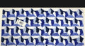 Abyss & Habidecor Regal Egyptian Giza Cotton Bath Rug 16" x 27" Blue0