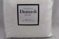 Charter Club Damask Stripe 550 Thread Count QUEEN Duvet Cover & Shams Set White0