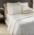 Sferra Giza 45 Sateen King Flat Sheet Ivory0