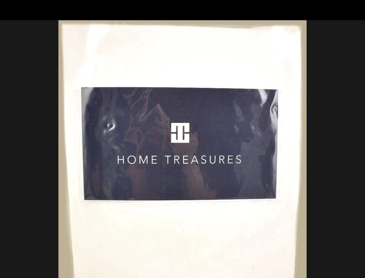 Home Treasures Royal Sateen 300 Thread Count Cotton KING Fitted Sheet White0