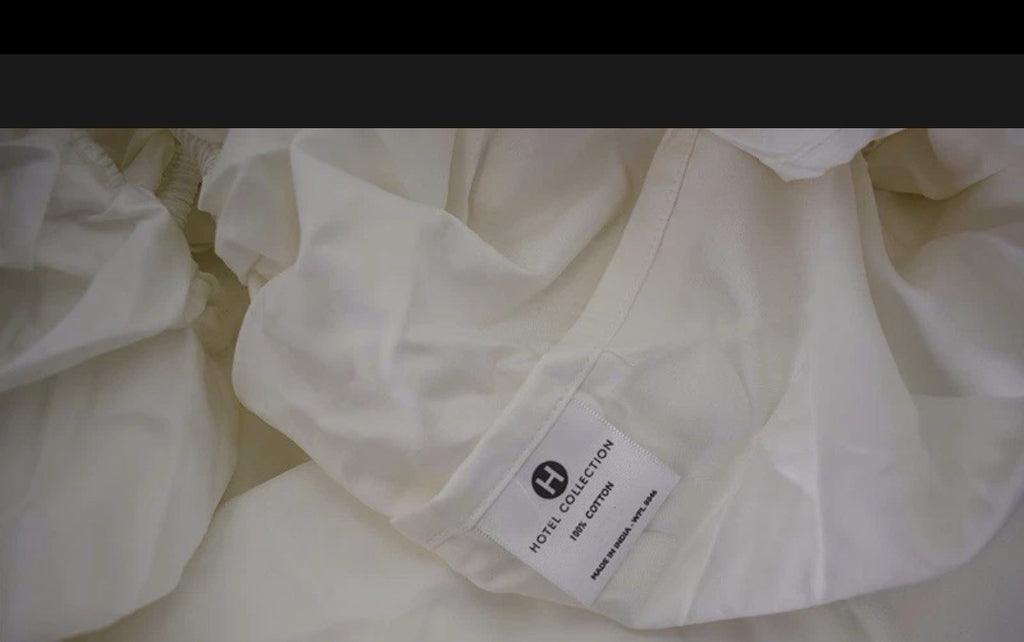 Hotel Collection 680 Thread Count Supima Cotton QUEEN Fitted Sheet White2