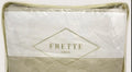 Frette 1860 Flying Cotton Sateen FULL / QUEEN Duvet Cover White / Sand0