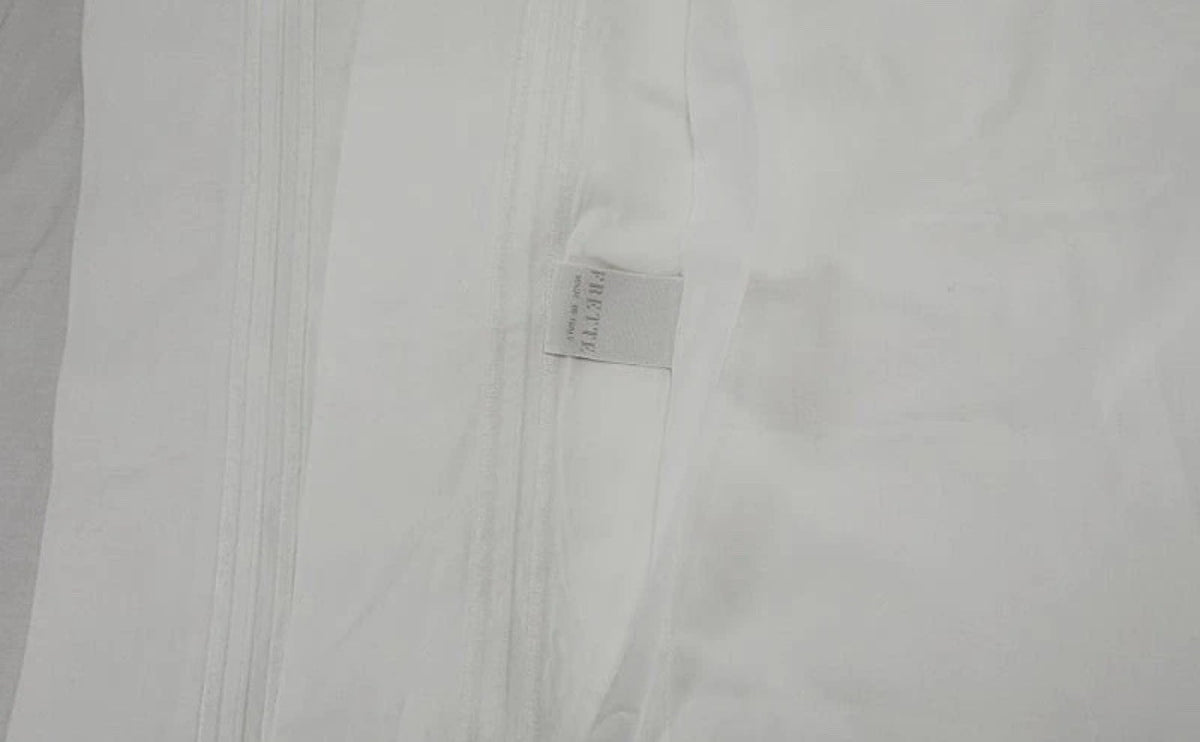 Frette 1860 Triplo Popeline KING Pillowshams White2