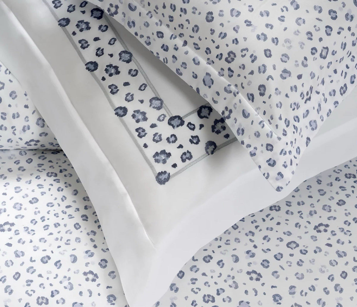 Timothy Corrigan For DEA Luxury Linens Animale Embroidered Duvet Cover QUEEN1