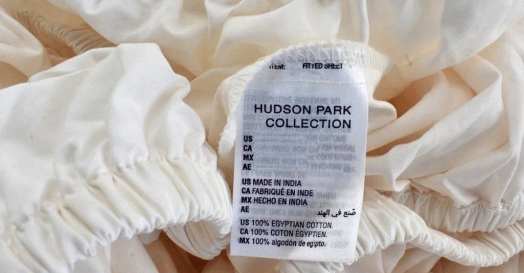 Hudson Park Classic Linens Cotton Percale TWIN Fitted Sheet Silver2