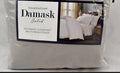 Charter Club Damask Solid 550 Thread Count TWIN Duvet Cover & Sham Smoke Gray0