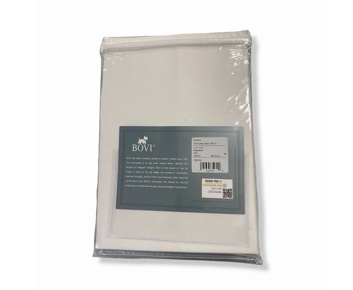 $635 Bovi White Fine Linens Angele 300 Thread Coverlet King2