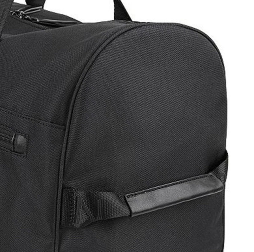 Bugatti Reborn Collection 2 in 1 Hybrid RFID Blocking Recycled Duffle Bag BLACK3