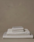 Scandia Home GINEVRA WHITE KING Sheet Set And Duvet/Made in Italy/Msrp 1299.000