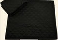 Hudson Park Collection Double Diamond KING Quilted Pillowshams Black0