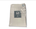 $635 Bovi White Fine Linens Angele 300 Thread Coverlet King0