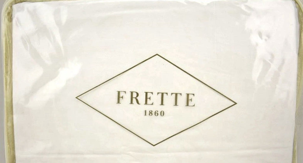 Frette 1860 Cotone Cotton Sateen KING Fitted Sheet Solid White0